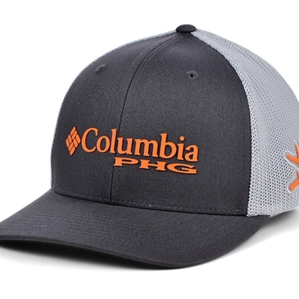Columbia PHG Gray and Orange Cap